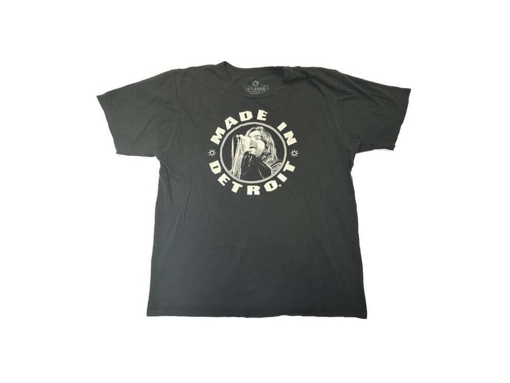 Kid Rock Made In Detroit Logo Graphic T-Shirt Black XL